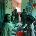 अंतर्राष्ट्रीय महिला दिवस एवं रंग पंचमी होली महोत्सव के अवसर पर कलेक्टर ने बच्चों के साथ उत्सव मनाया।