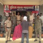 अवैध शराब कारोबार पर गाड़ासरई पुलिस का करारा प्रहार : 1.10 लाख रुपये की 140 लीटर अंग्रेजी शराब जब्त, आरोपी गिरफ्तार