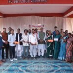 जनकल्याण शिविर में सांसद फग्गन सिंह कुलस्ते ने हितग्राहियों को वितरित किए हितलाभ
