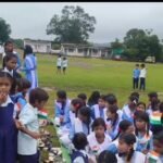निघौरी में अवस्थाओं के बीच मनाया स्वतंत्रता दिवस